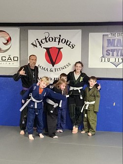 Youth jiujitsu