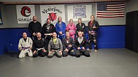 Our black belt Justin passing his knowledge