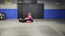 Showing a student a move